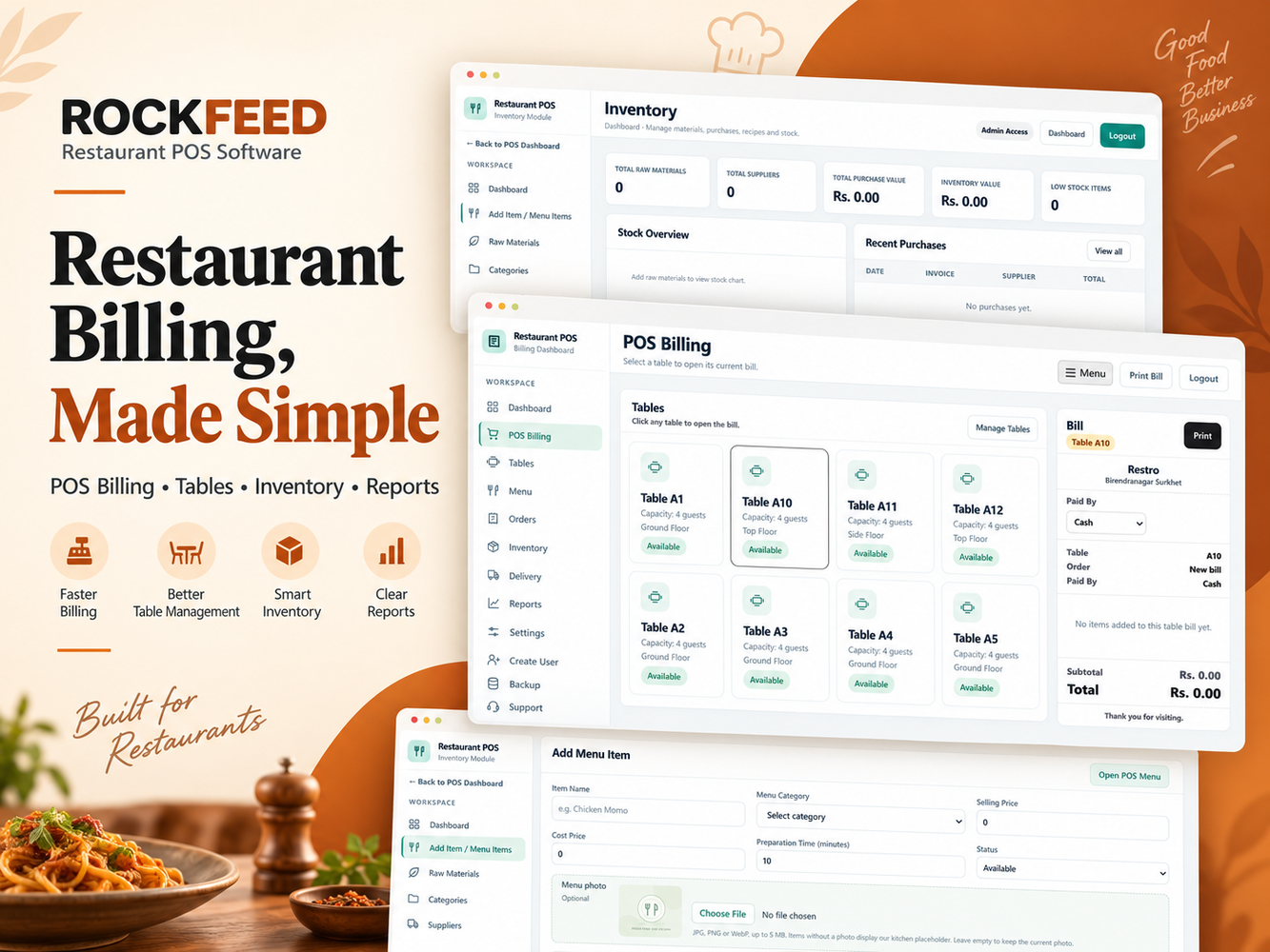 Restro Management Software