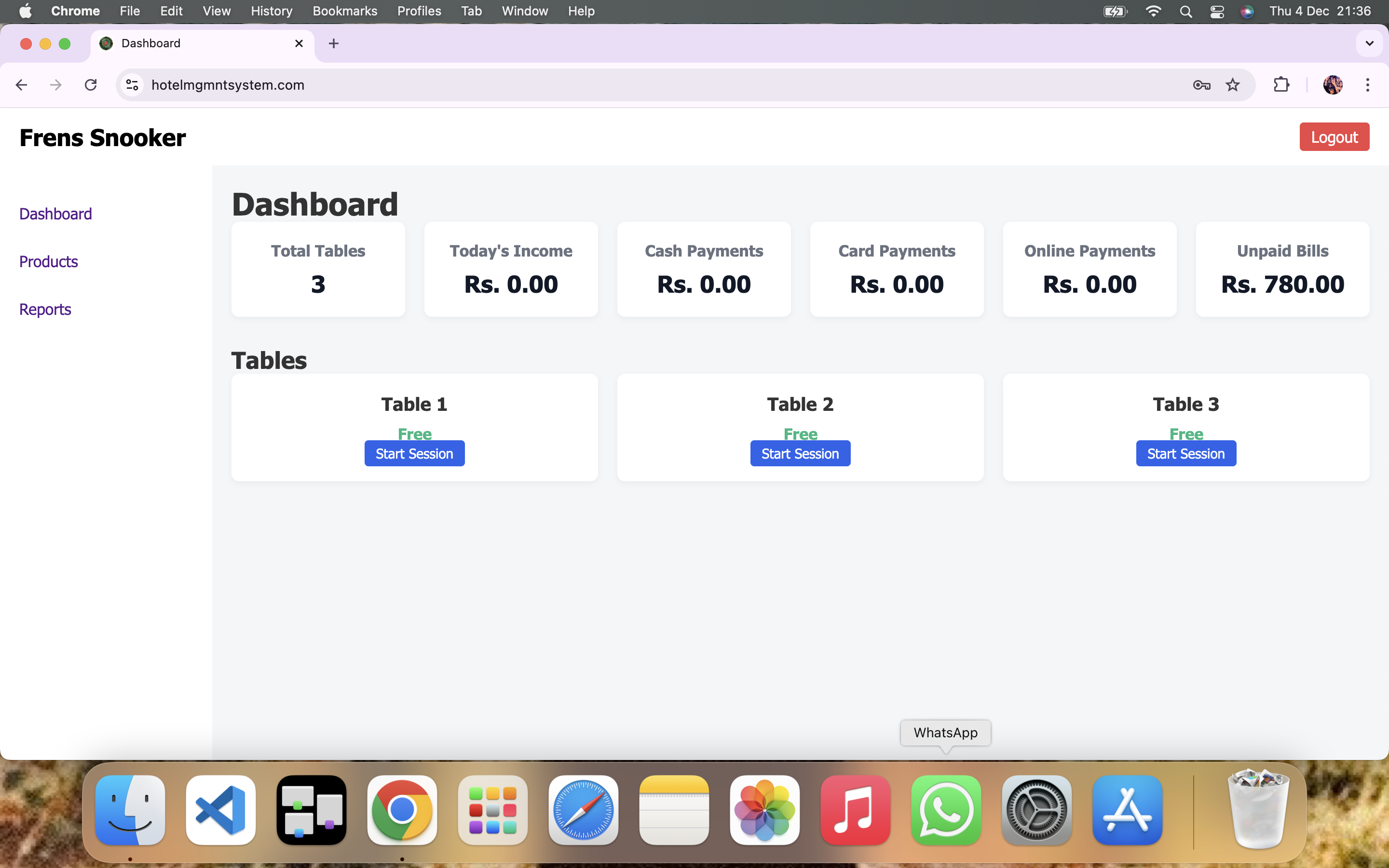 Snooker POS featured image